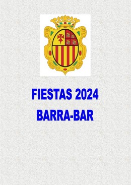 BARRA DE BAR FIESTAS 2024